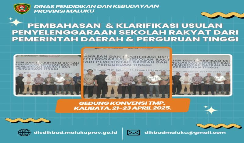 Pembahasan  & klarifikasi usulan penyelenggaraan Sekolah Rakyat dari Pemerintah Daerah & Perguruan Tinggi